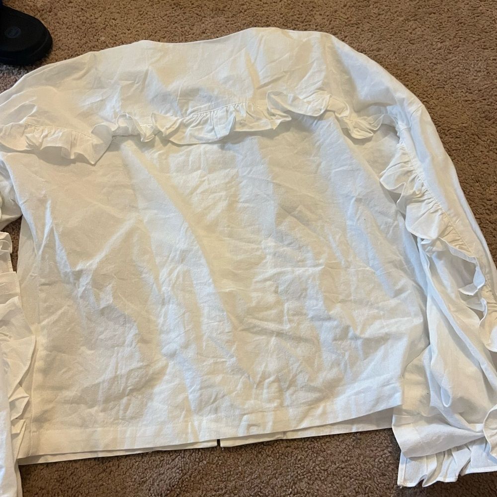 NWT commense white blouse small - Picture 10 of 10